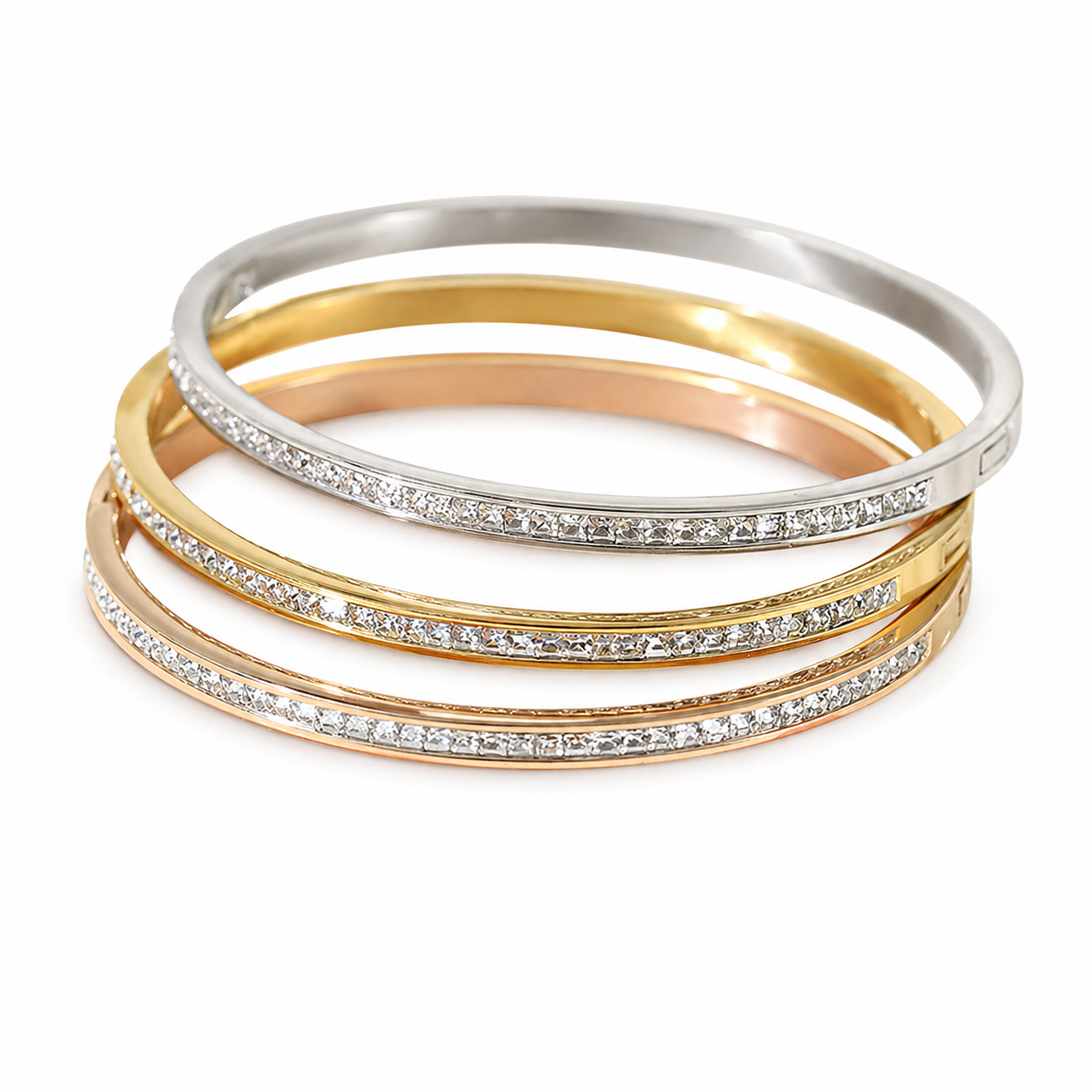 Luxe Crystal Bangles