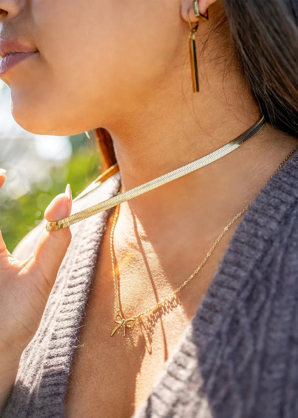 Herringbone Necklace