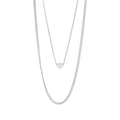Layered Heart Necklace
