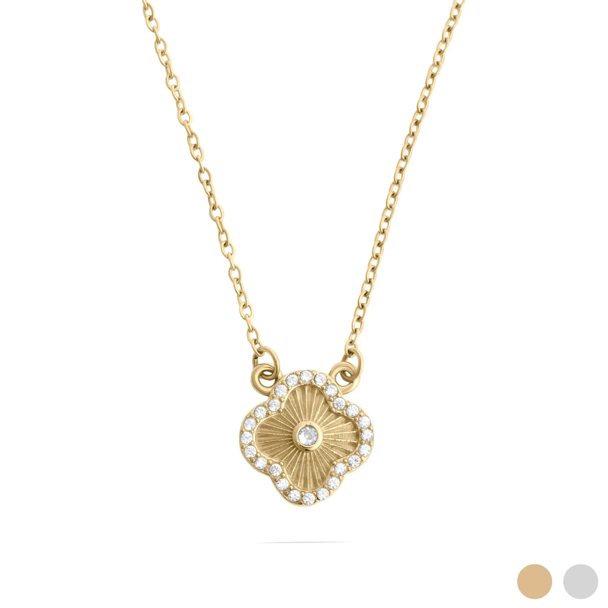 Soleil Clover Necklace