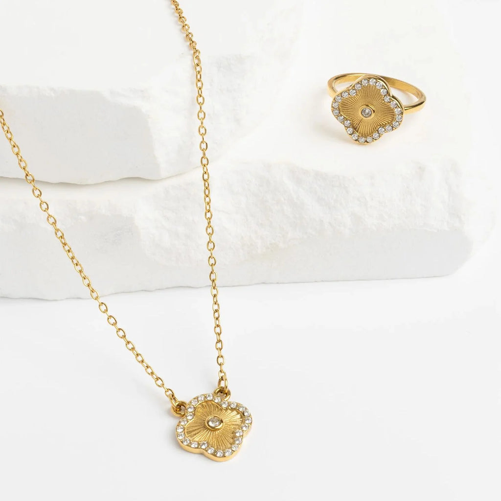 Soleil Clover Necklace