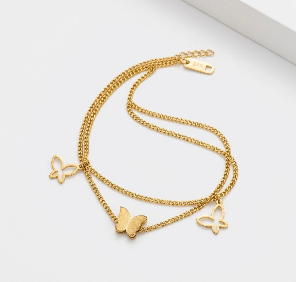 Golden Flutter Bracelet