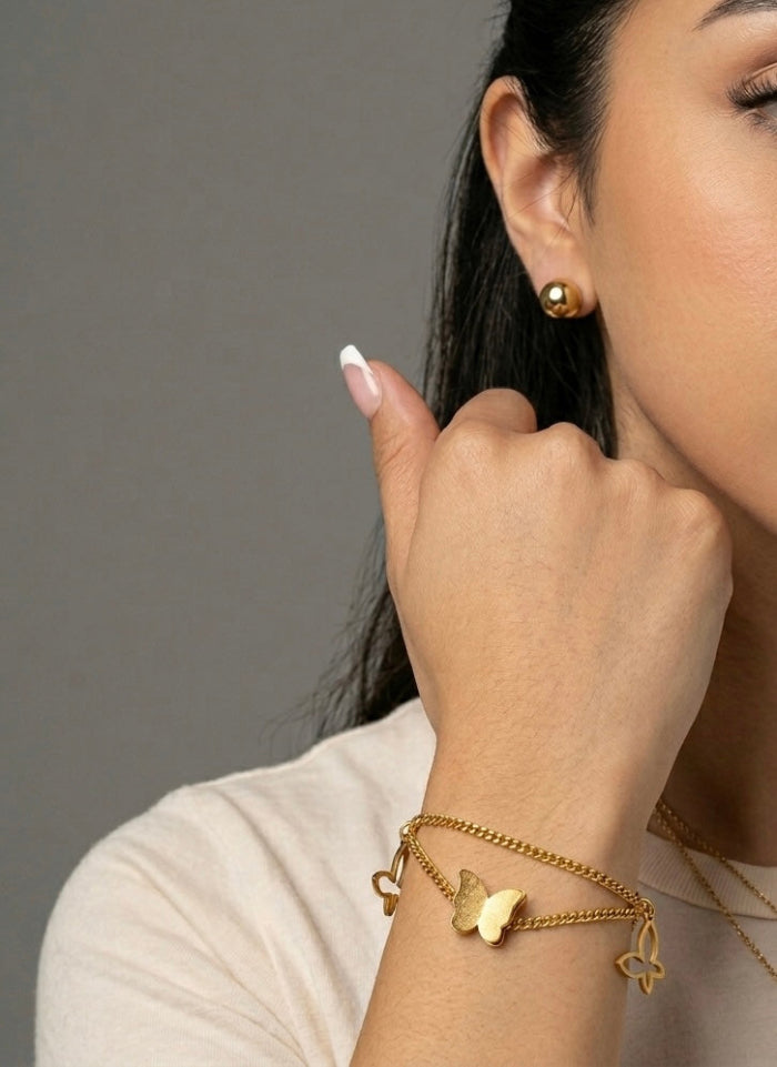 Golden Flutter Bracelet