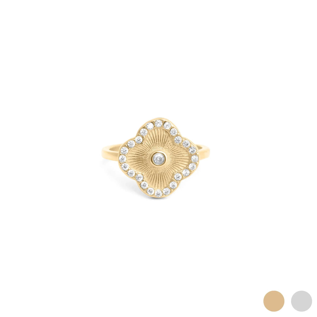 Soleil Clover Ring
