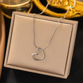 Minimal Heart Necklace