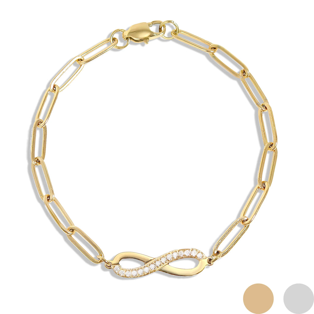 Infinity Diamond Bracelet