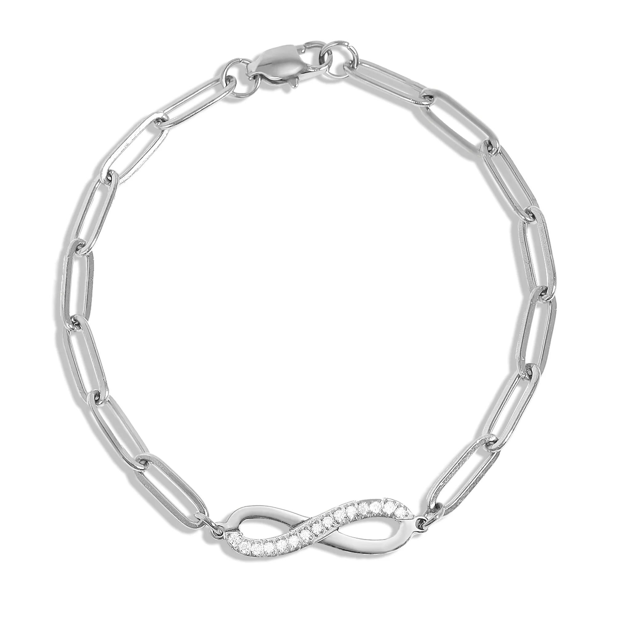 Infinity Diamond Bracelet