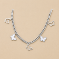 Butterfly Charm Chain Anklet
