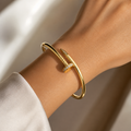 Pavé  Nail Bangle